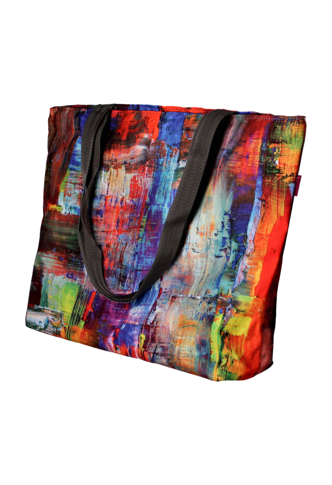 Sac à bandoulière zippé Bertoni Holi Paint, femme, convient pour A4 Sac de transport avec motif Peinture