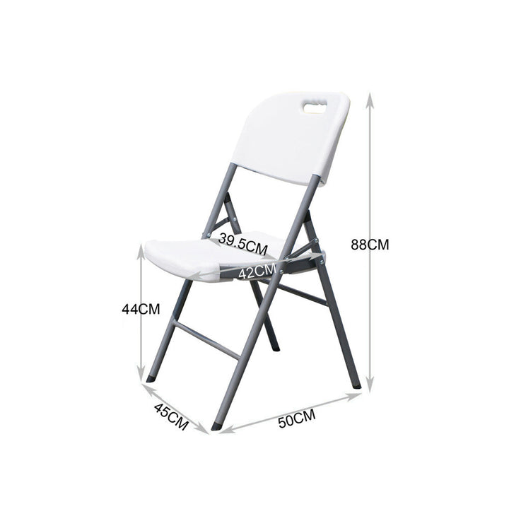 GreenBlue GB375 Folding Catering Garden Patio Terrace Balcony Chair, 88x50x45cm, max. 250kg