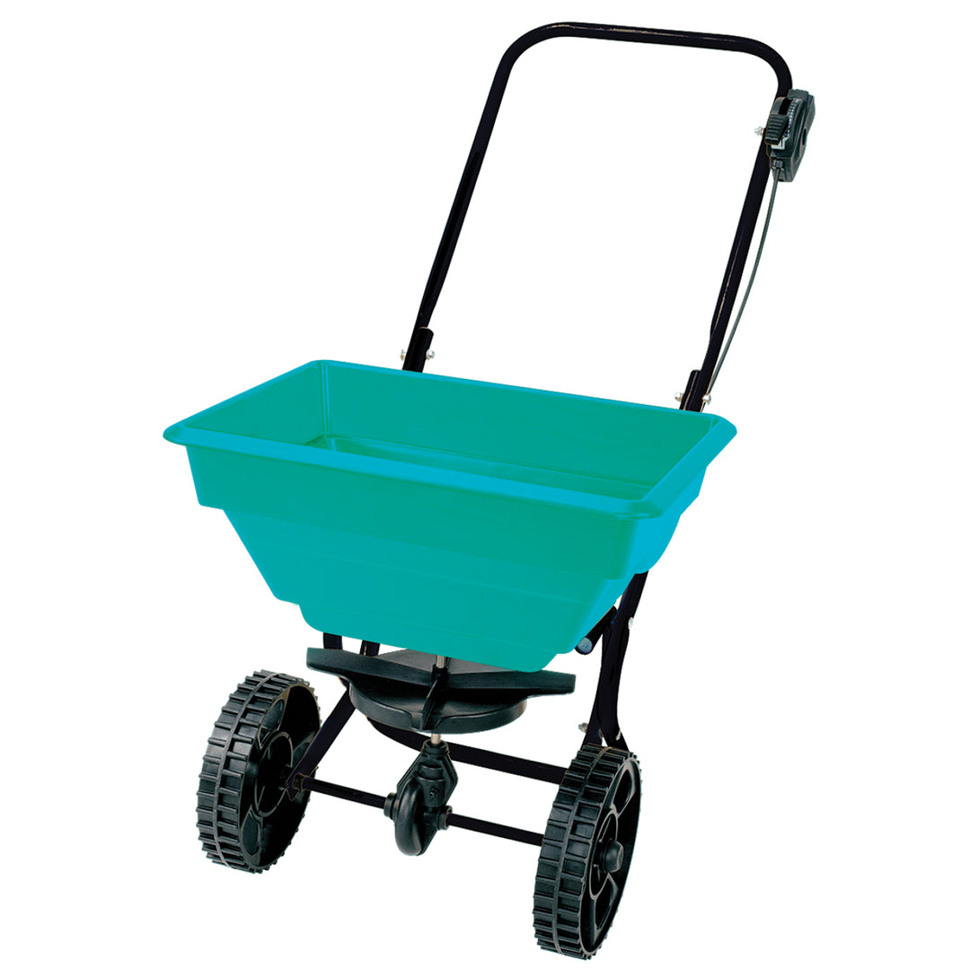 Seed Spreader Spreader with Rotation Technology and 15L Capacity Fertilizer Spreader Garden Seeder