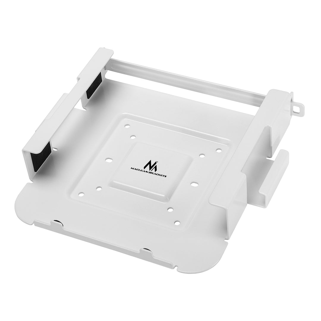 Maclean MC-473 MAC Mini Mount, VESA 75x 75 100x100 Compatible with Mac Mini Manufactured after 2014