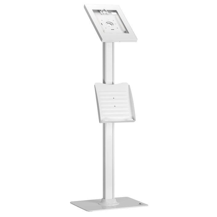 Maclean MC-476W Floor Advertising Tablet Holder with Locking Device, 9.7"-11", Compatible with iPad/iPad Air/iPad Pro, Samsung Galaxy Tab A/Tab A7/Tab S6 Lite