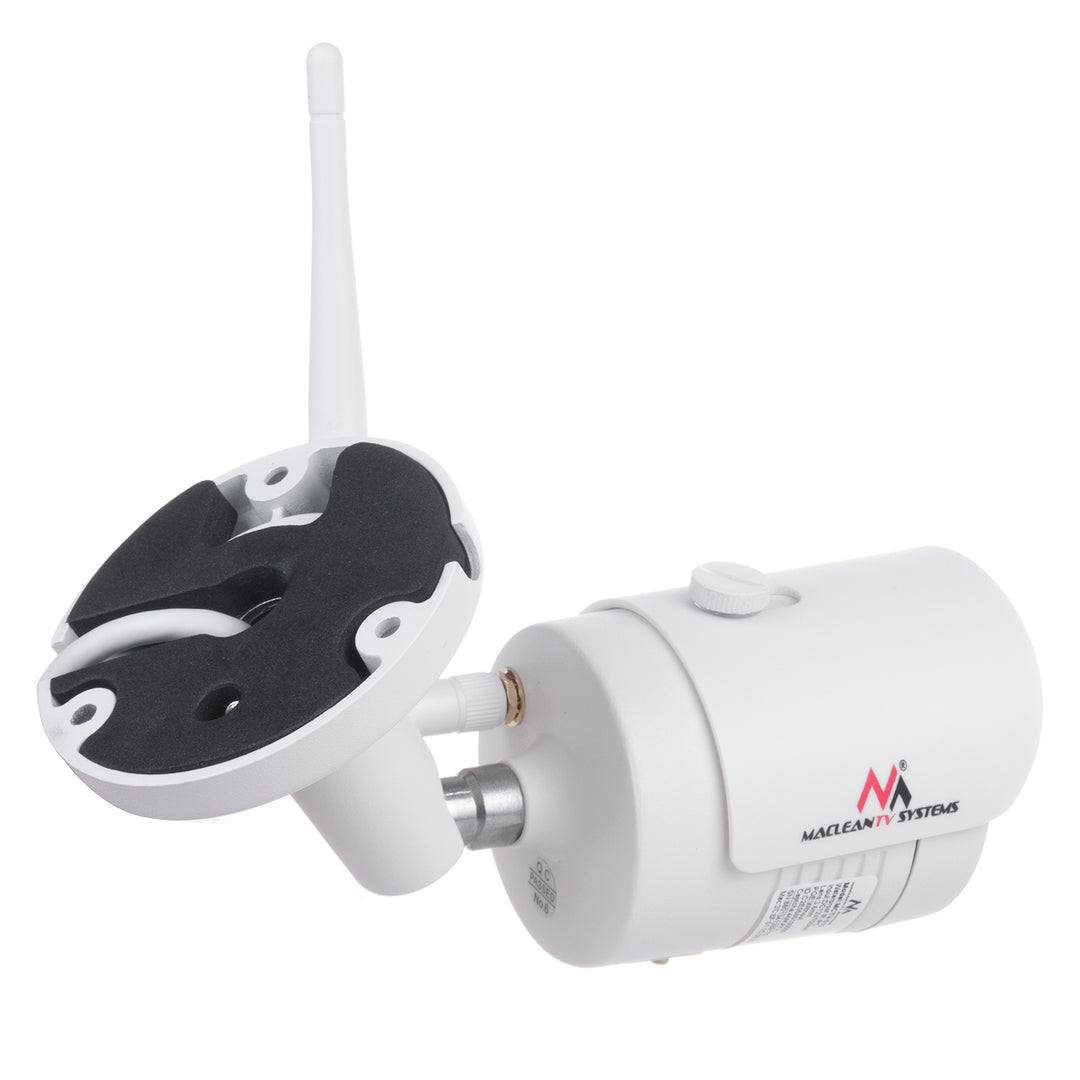 Cámara IP Maclean IPC WiFi 5MPx exterior, bocina, CMOS 1/2,5", H.264/H.264+/H.265/H.265+/JPEG/AVI, Onvif, MCTV-516