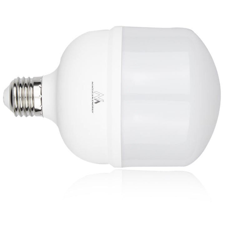 Ampoule LED MCE E27 Ampoule LED Angle de lumière 200 degrés Lampe à économie d'énergie haute performance Lampe à incandescence ultra claire (Blanc neutre, 48W / 5040 lumens)