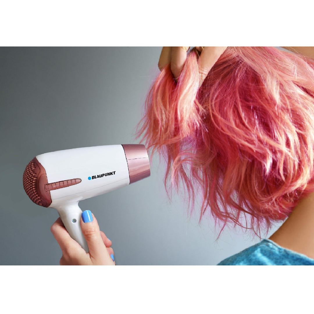 Hair Dryer Blow Blaupunkt Temperature Control  Cold Hot Air Foldable Handle 1200W