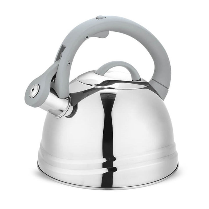 MAESTRO MR-1304 2.5L Classic Stove Kettle with Whistle for Induction Electric Gas Stove Plate Silver