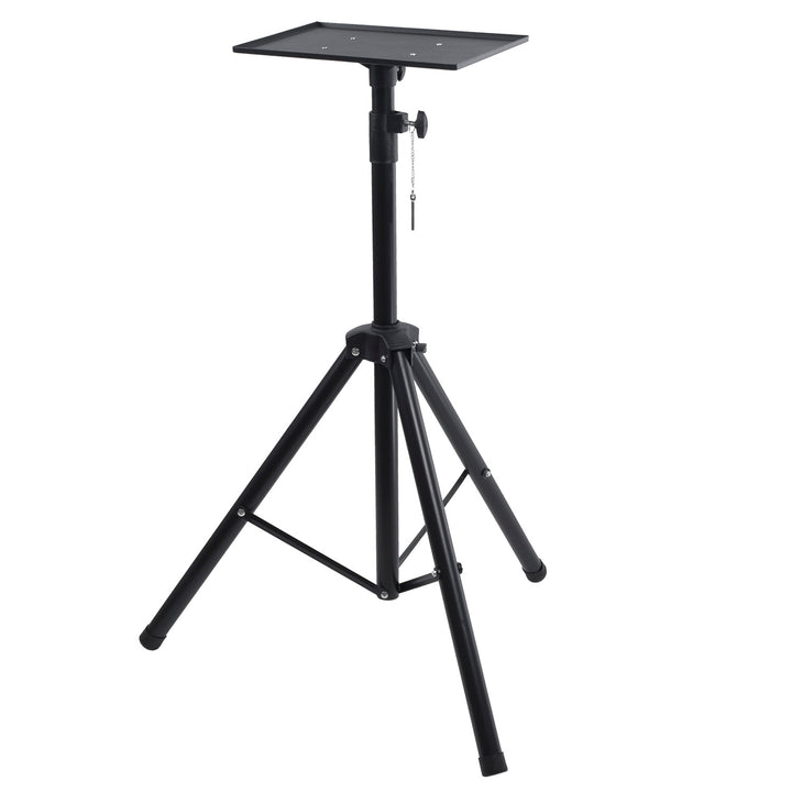 Portable Projector Stand Laptop Steel Tripod Height Adjustable Folding Office