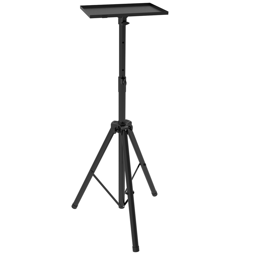 Portable Projector Stand Laptop Steel Tripod Height Adjustable Folding Office