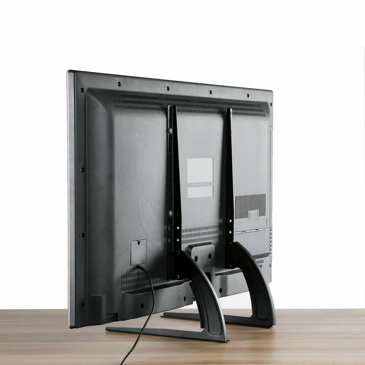 Tischstandfuß Universeller Tisch-TV-Ständer TV Monitor Standard Tisch Schreibtisch TV Fuß Bildschirm 32-70 Zoll VESA 800x500 bis 50kg