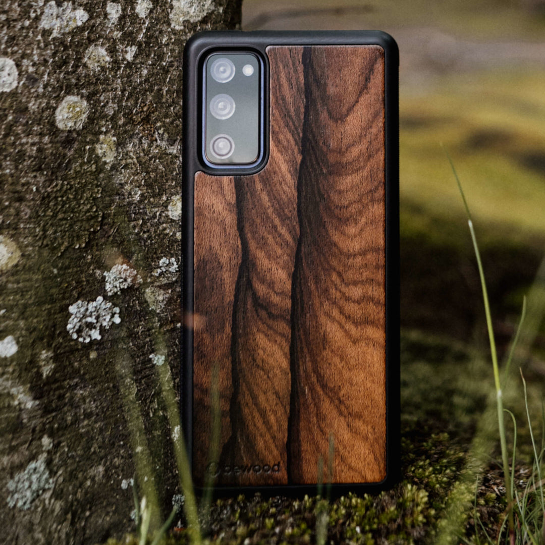 Bewood Wooden Mobile Case Compatible with iPhone 13 Pro Ziricote