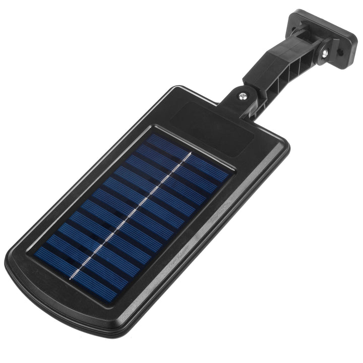 Maclean - Solar Lamp - Straatlantaarn op zonne-energie met bewegings- en schemersensor - IP54 4W 400 Lumen 6500K Afstandsbediening