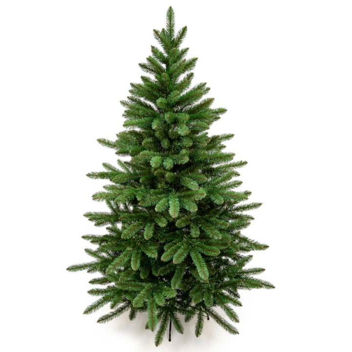 Artificial Christmas Tree Spanish Fir 190cm PVC Xmas Metal Stand