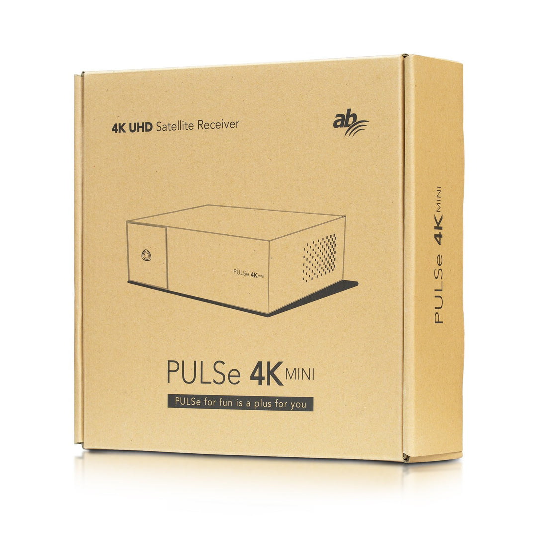 Mini receptor PULSe 4K (Versión: 1x sintonizador DVB-S2X)