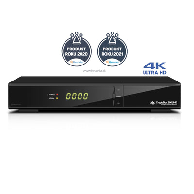 AB Cryptobox 800 Digitaler Satellitenreceiver und Mediaplayer 2in1 UHD / AB CR800UHD 4K – UHD Receiver 2160p Full HD
