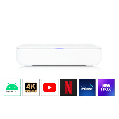 Homatics Box R Android Smart TV 4K USB Disney+ Netflix HBO Netflix Prime Video Flash