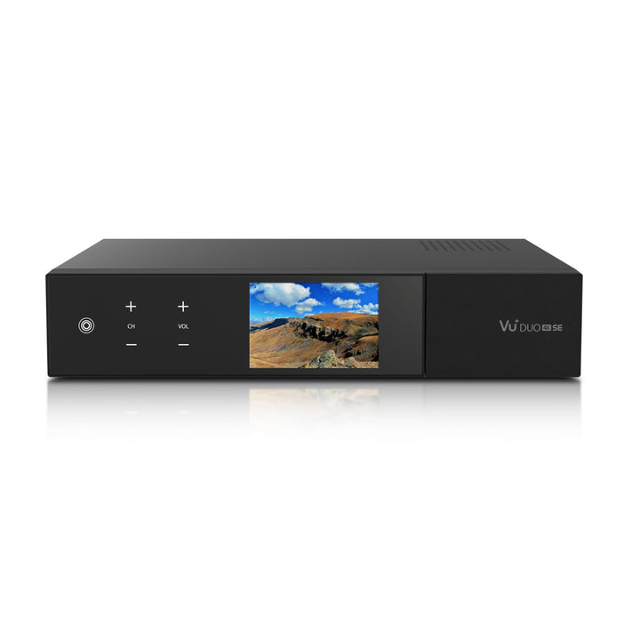 VU+ DUO 4K SE 2x Dual FBC S2X Tuner Receiver HDMI RJ11 USB Media Player