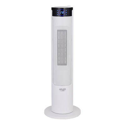 Adler AD 7730 2in1 LCD Tower Heater avec Humidifier 2200W Céramique en céramique Mode Ventilateur Mode Thermostat Timer Oscillants