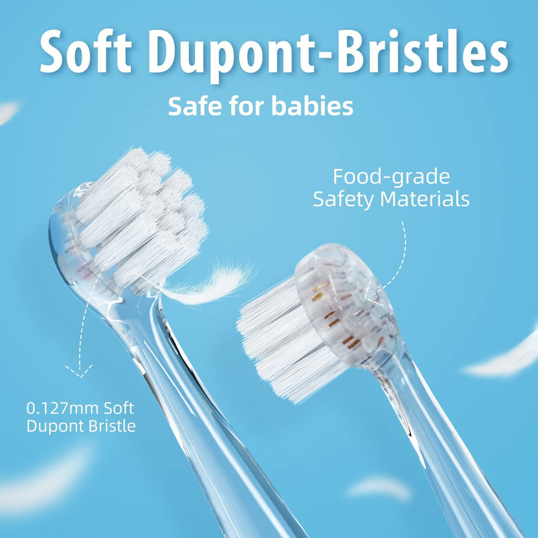 Brosse à dents sonique pour enfants SEAGO, bleue, 1xAA 1.5V (non inclus), 4 embouts, SG-513 Blue