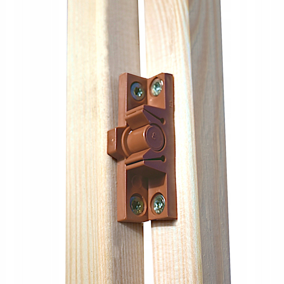 Handle - Latch for Furniture Mosquito Net Doors - golden oak ( package - 10 pcs )