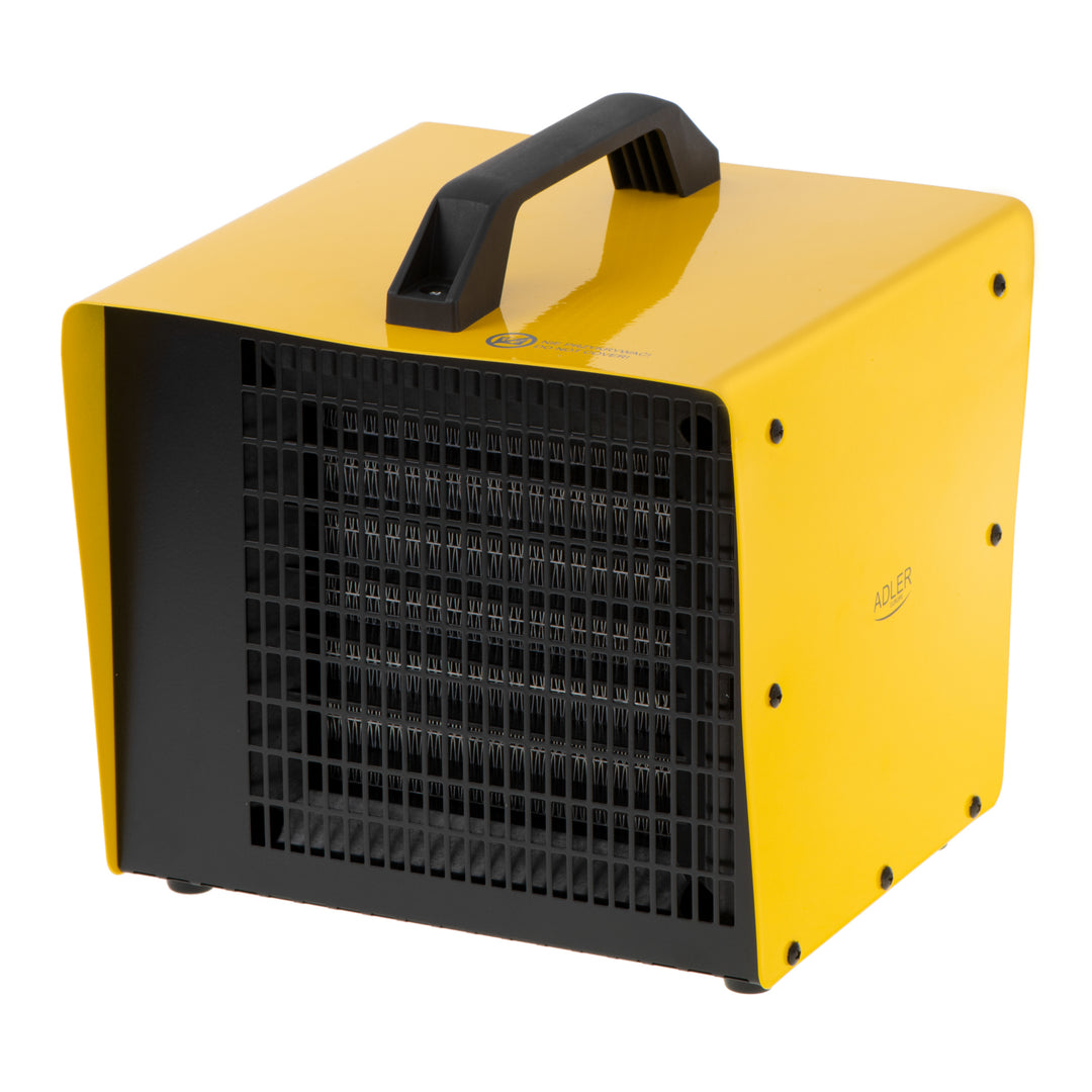 Adler AD 7740 Ceramic Fan Heater Electric Portable 3 Heating Levels: 1000W, 2000W, 3000W