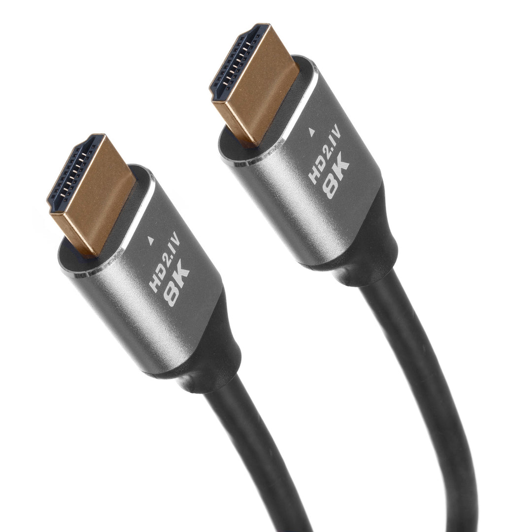 Maclean MCTV-440 Kabel HDMI 2.1a met vergulde stekkers Stekker naar stekker 8K Ultra High Speed-kabel Maximale bandbreedte van 48Gb/s 8K FUHD 60Hz 4320p / 4K 120Hz 2160p (1,5 m)