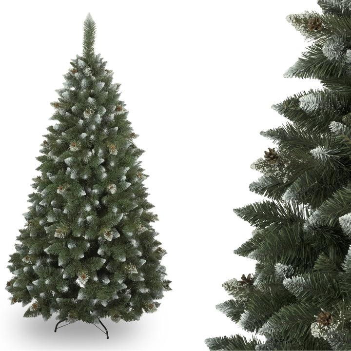 Christmas Tree Diamond Pine Premium PVC Diamond Flakes Snow