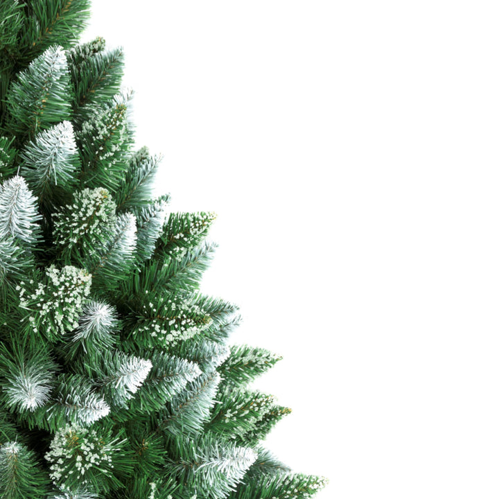 Artificial Christmas Tree Diamond Pine 180 cm - High Quality - Green with Frost