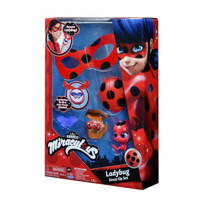 Miraculous Ladybug Dress Up Set Marienkäfer Verkleidungsset