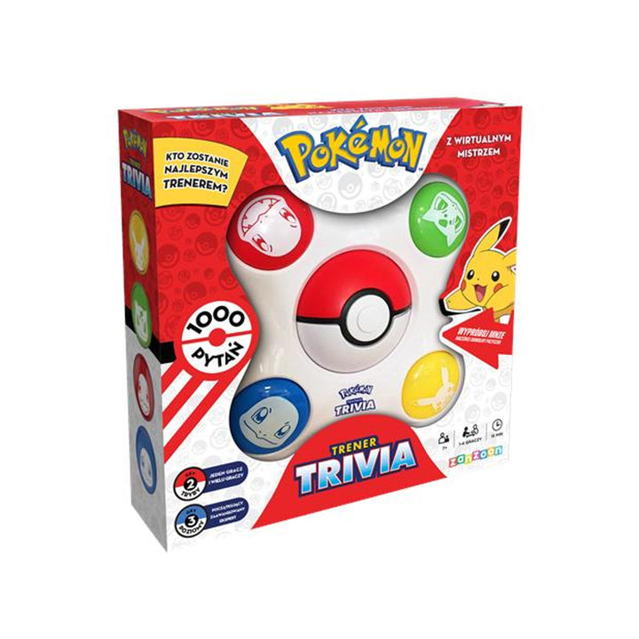 Interactief spel Pokemon Trainer Trivia Poolse taalversie