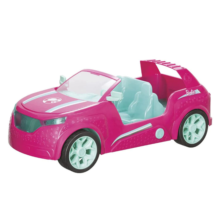 Barbie Pink Remote Controlled Cruiser SUV 8 km/h Sounds Car up to 4 Dolls