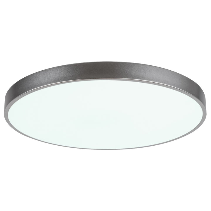 Plafonnier Tesia, ind. Ceil. Rabalux LED 60W, argent, 60cm