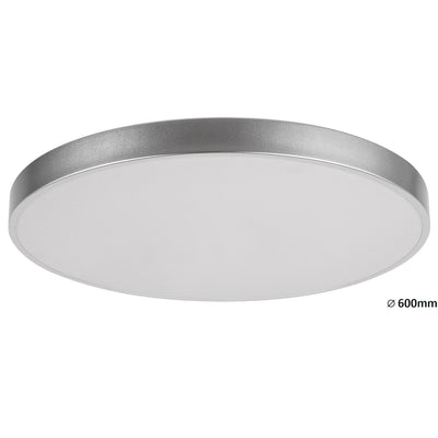 Runde LED-Deckenlampe, 60 W, modern, verstellbare Farbtemperatur, Metallrahmen