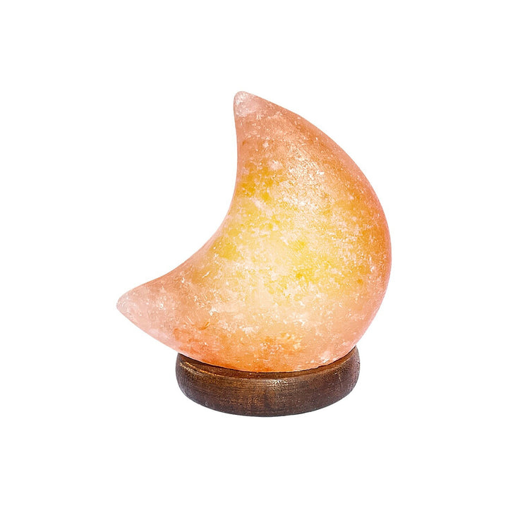 Rock Crystal Salt Lamp LED RGB Desk Moon Light Orange USB IP20 Decorative 1W 5V