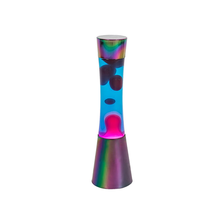 Rabalux- Lavalamp Minka Gy6.35 20W - 39.5 cm | Regenboog - decoratieve lamp