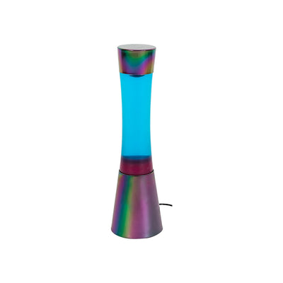 Lámpara de lava Luz decorativa Mesa de escritorio Rainbow Slim Glass 20W 39,5cm IP20 GY6.35