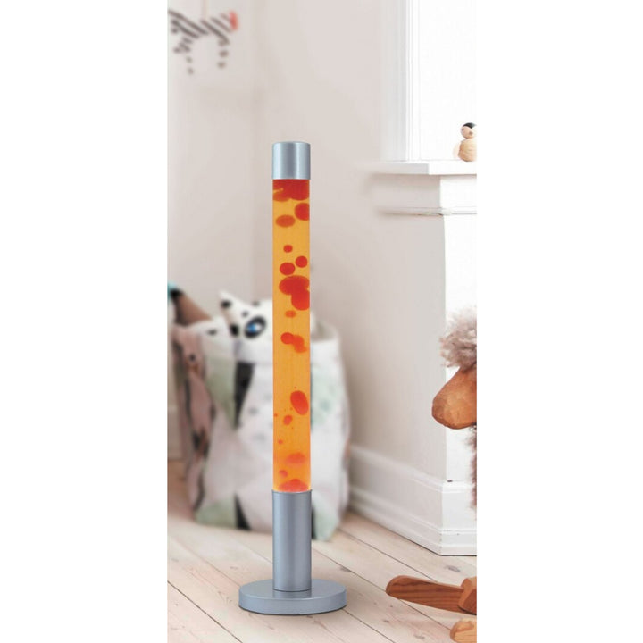 Rabalux - lavalamp - Decoratieve lamp Dovce - E14 40W - Rood-Geel