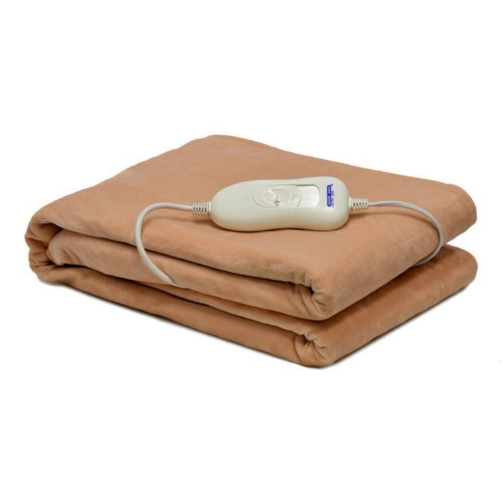 Electric Heated Blanket Heating Mat Relax Warm Heat 3 Temperature Levels