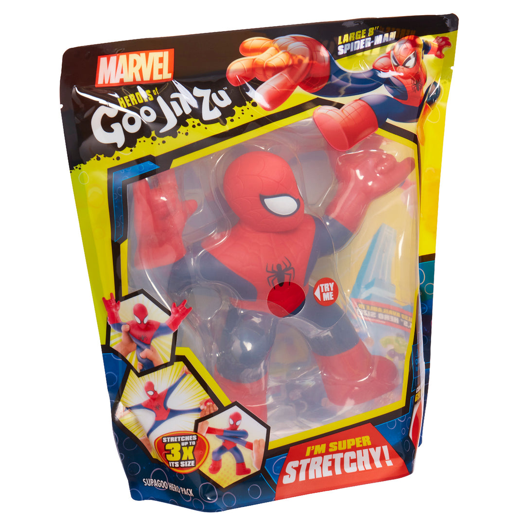 Statuetta Marvel Spider-Man Heroes of Goo Jit Zu - altezza 20 cm