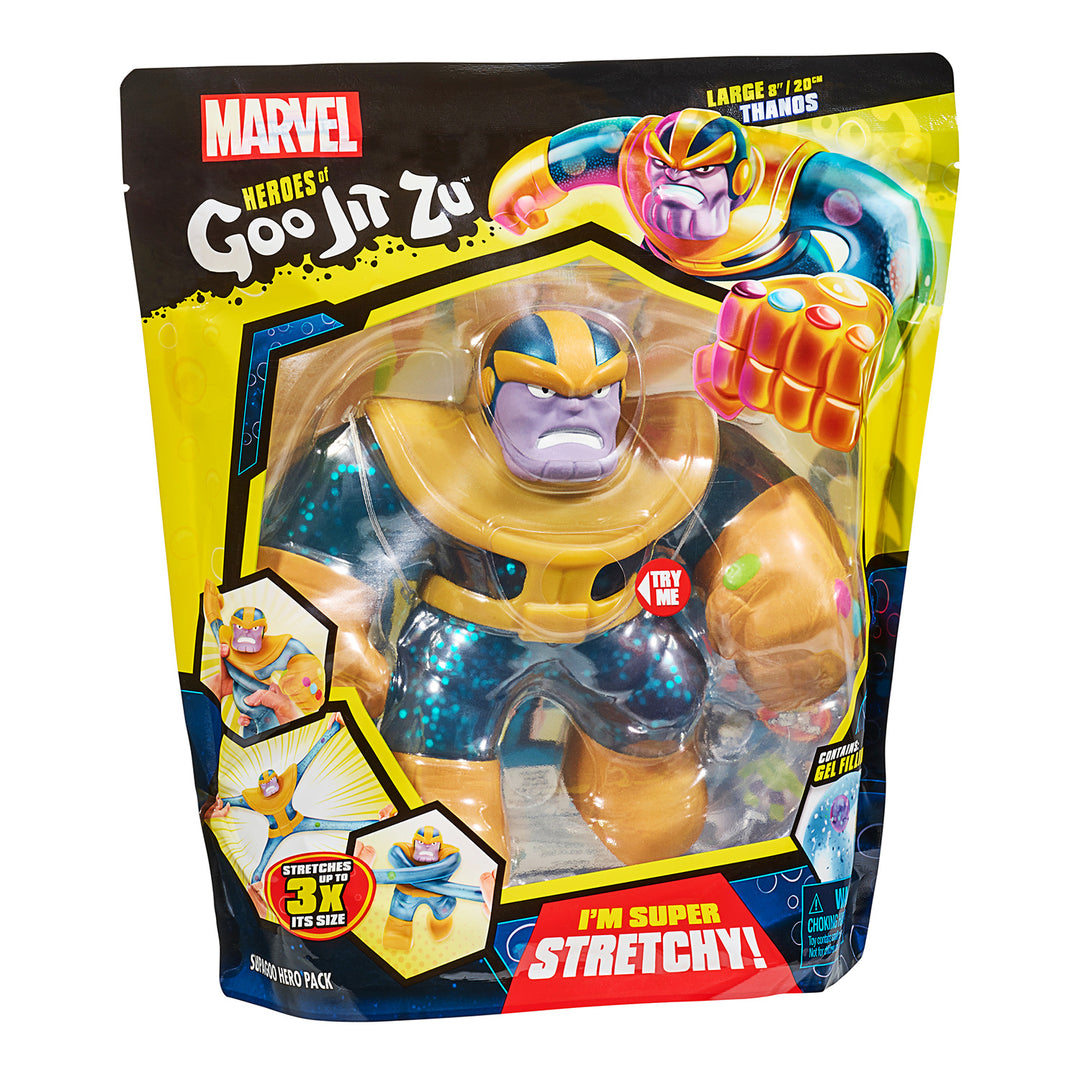 Figurine Marvel Thanos Heroes of Goo Jit Zu - hauteur 20 cm