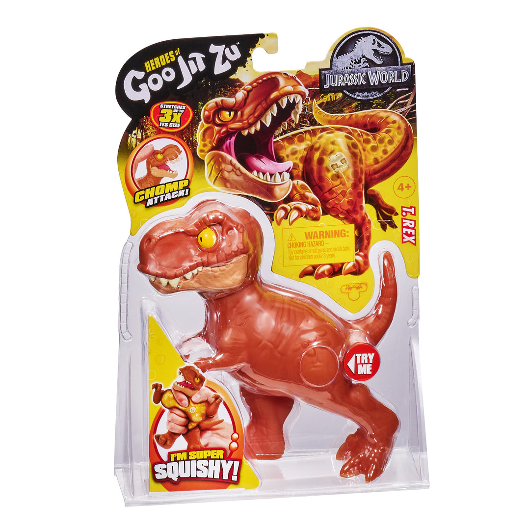 Figurka Heroes of Goo Jit Zu Jurassic World - dinozauro T-Rex