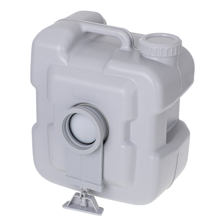 Mobile 20-Liter-Toilette mit 13L Spülwasserbehälter Campingtoilette Toiletteneimer Reisetoilette Toilette Eimertoilette Mobil Camping
