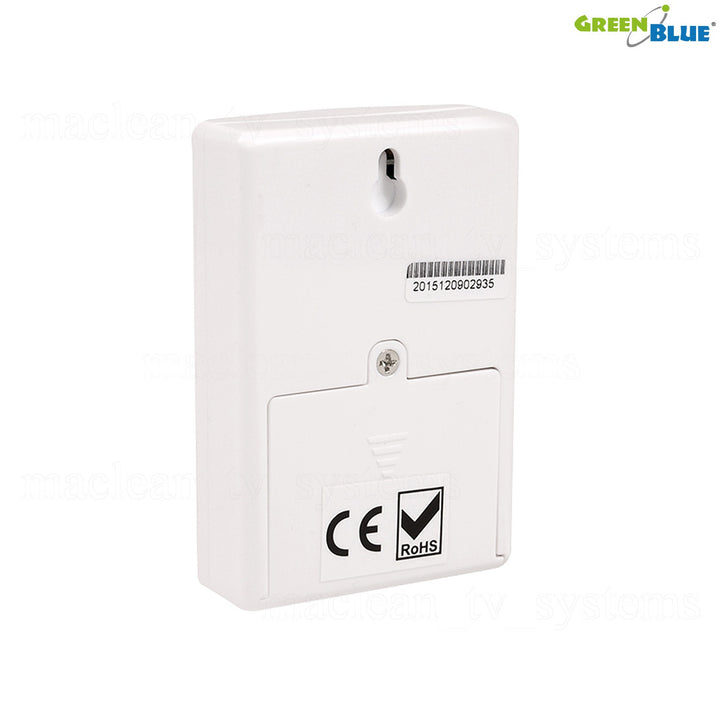 GreenBlue GB3400 Bewegungsmelder Alarm Sensor Funksignal IP44 Wireless Mini Alarm DC3400, IP44, bis 120m