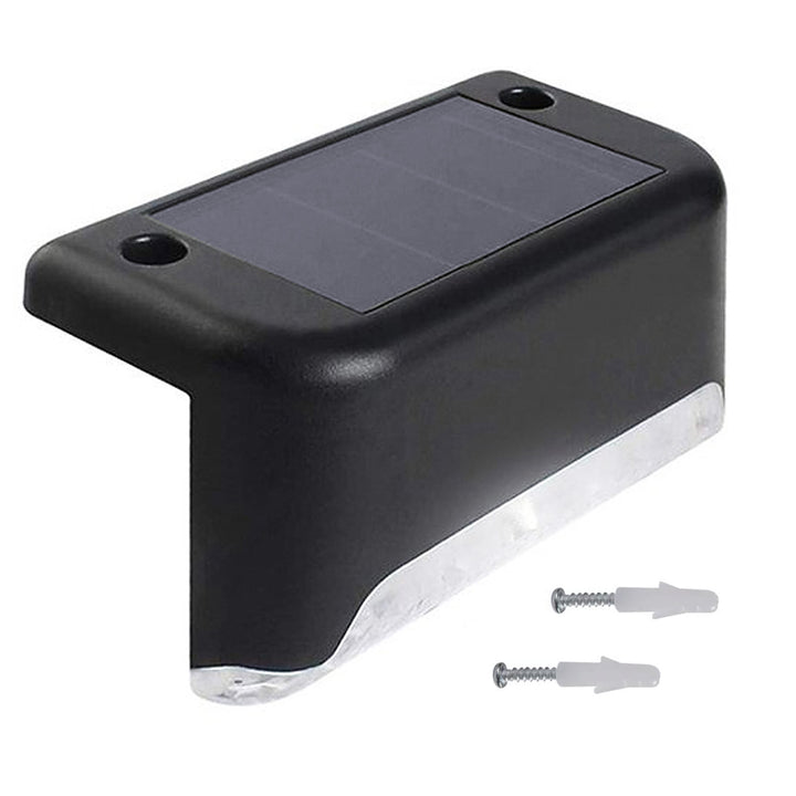 Maclean MCE319 Lámpara Solar con Sensor Crepuscular Lámpara Solar para Terraza Escalera Valla 4000K, Ni-MH 100 mAh, 80x45x45mm, IP44