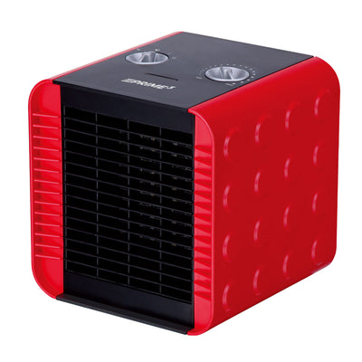 Ventilador de ventilador 1500W Quieto 2 Niveles de calefacción Protección contra el calor PTC Compacto