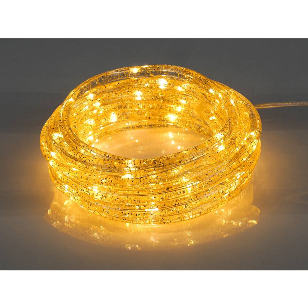 Fairy Lights Decorative LED String Line 3.6m Gold Glitter Warm White IP44