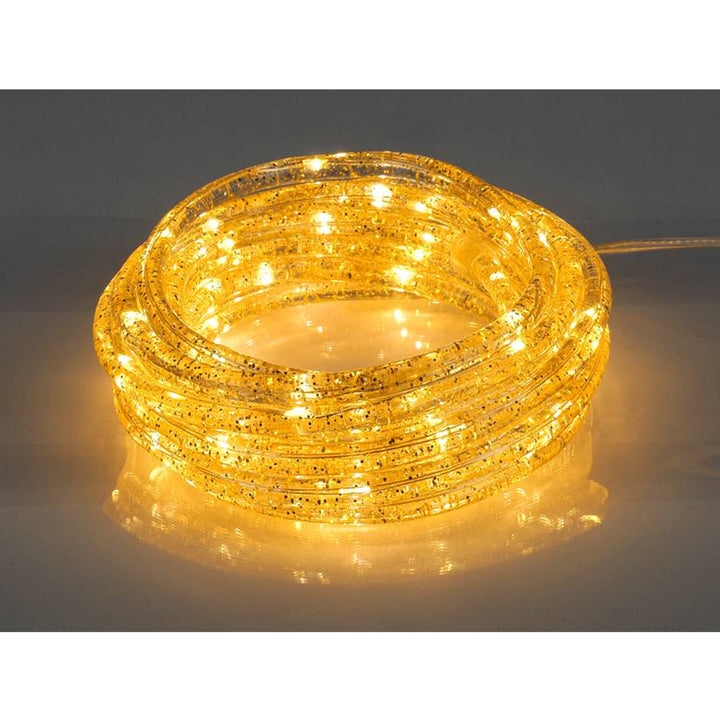 Fairy Lights Dekorative LED String Line 3.6m Gold Glitter Warm Weiß IP44