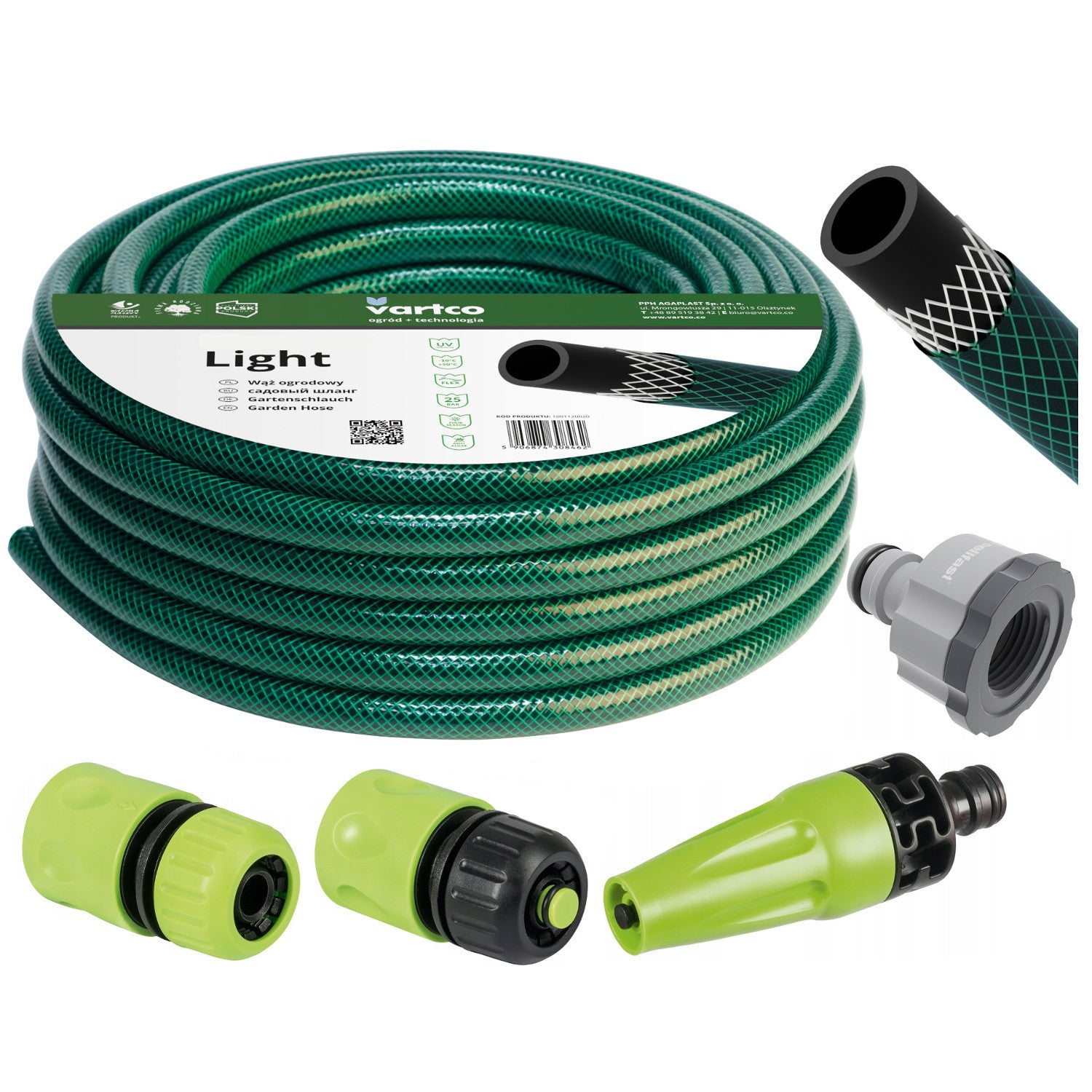 Takagi Premium tuinslang, uv-bestendig, algenbestendig en weerbestendig, blauw, 20 m Takagi Premium tuinslang, uv-bestendig, algenbestendig en weerbestendig, blauw, 20 m