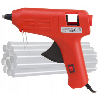 Maclean MCE432 Hot Glue Gun con 14 Glue Stick Completo Set Easy Use Quick Heat Up DIY Craft