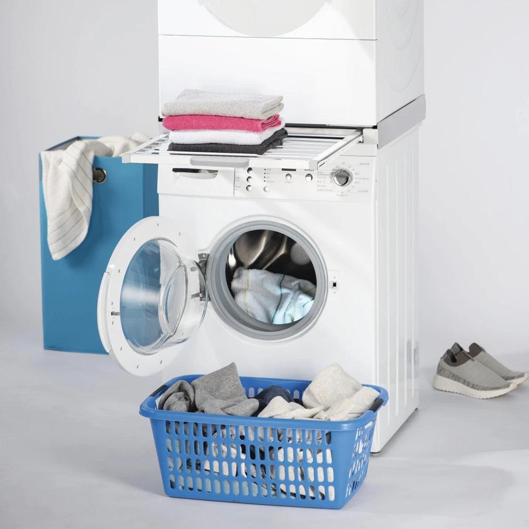 XAVAX Connecteur pour lave-linge et sèche-linge + support de séchage