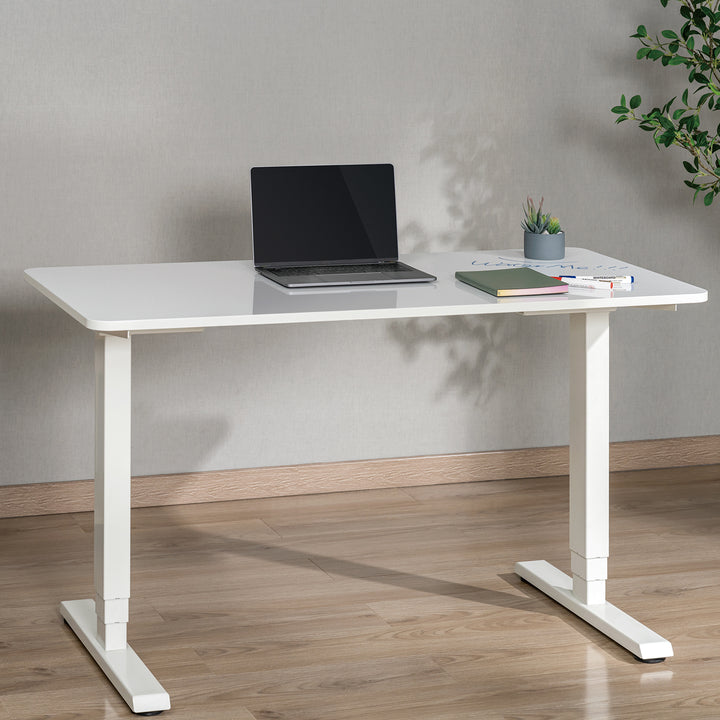 Maclean MC-452 Tablero para Escritorio Pizarra, Tablero para Mesa de Trabajo, 120x60cm, blanco, MDF