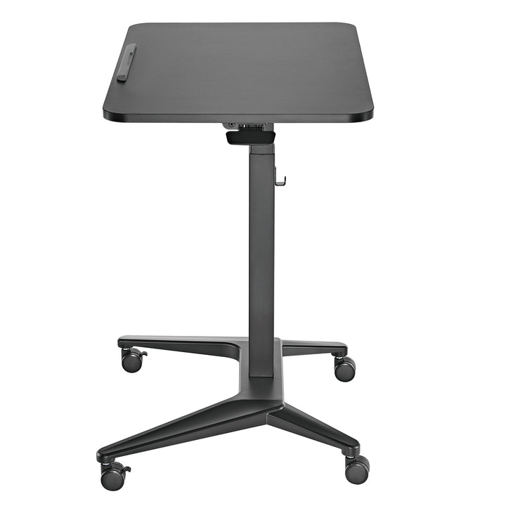 Maclean - Verrijdbaar laptop bureau - hoogteverstelling - 80x52cm, 8kg max, 109cm - MC-453B - Zwart